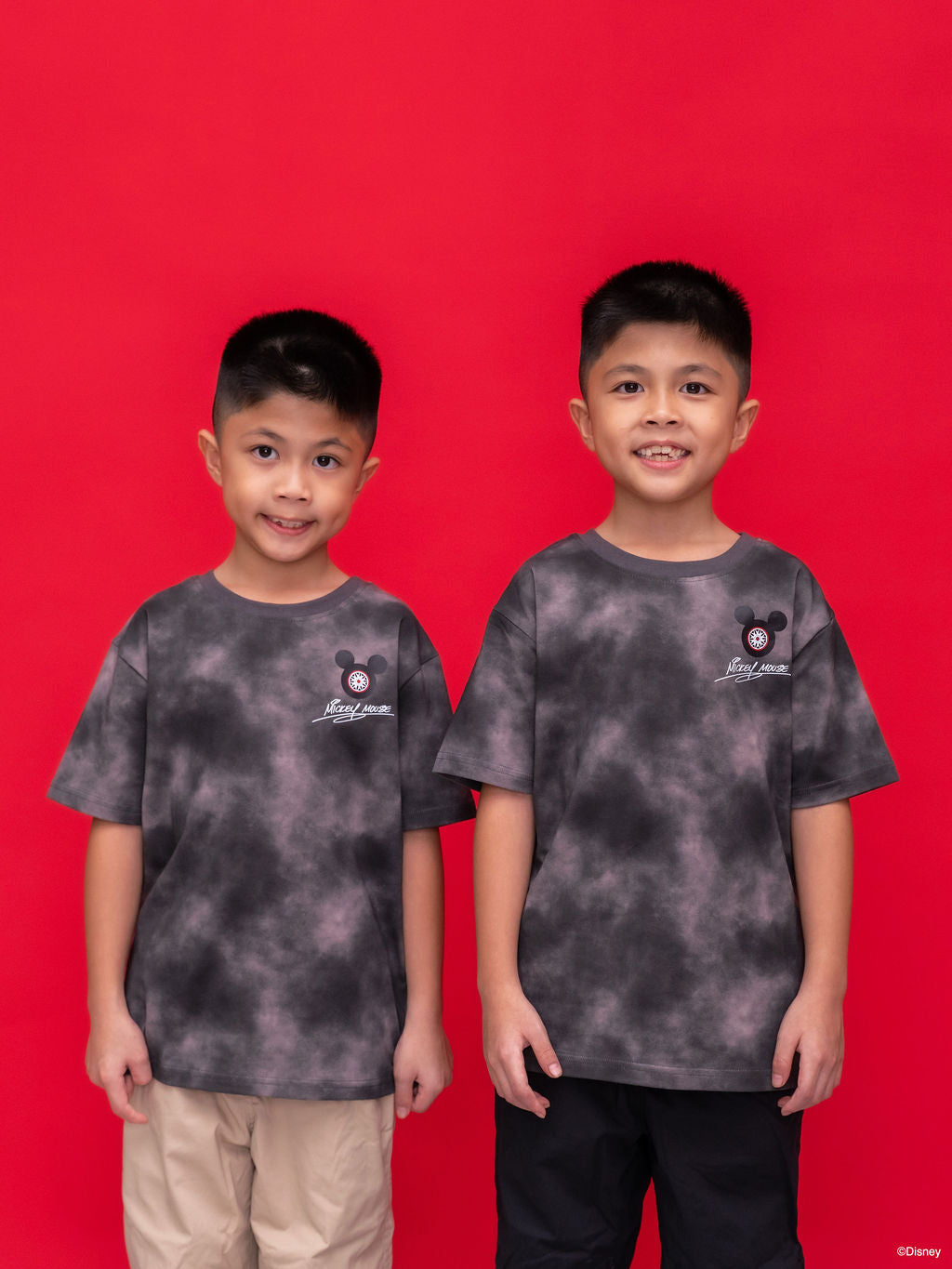Disney Grey Mickey Helmet Tee