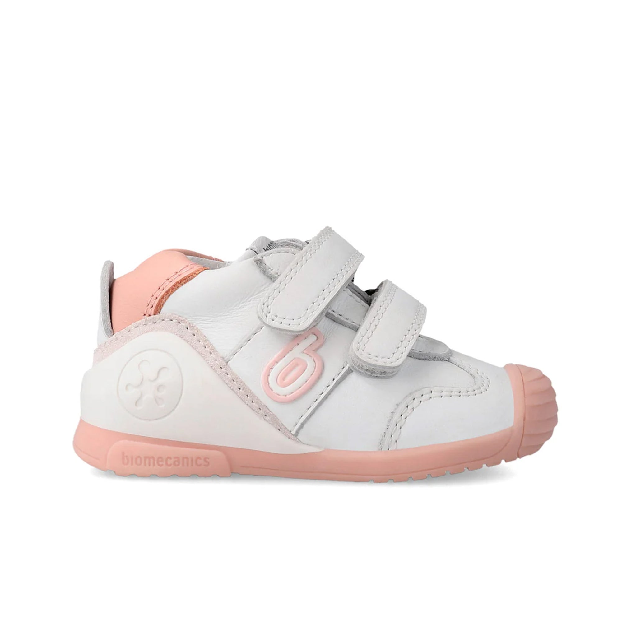 Biogateo Basico Sneakers - White / Rosa