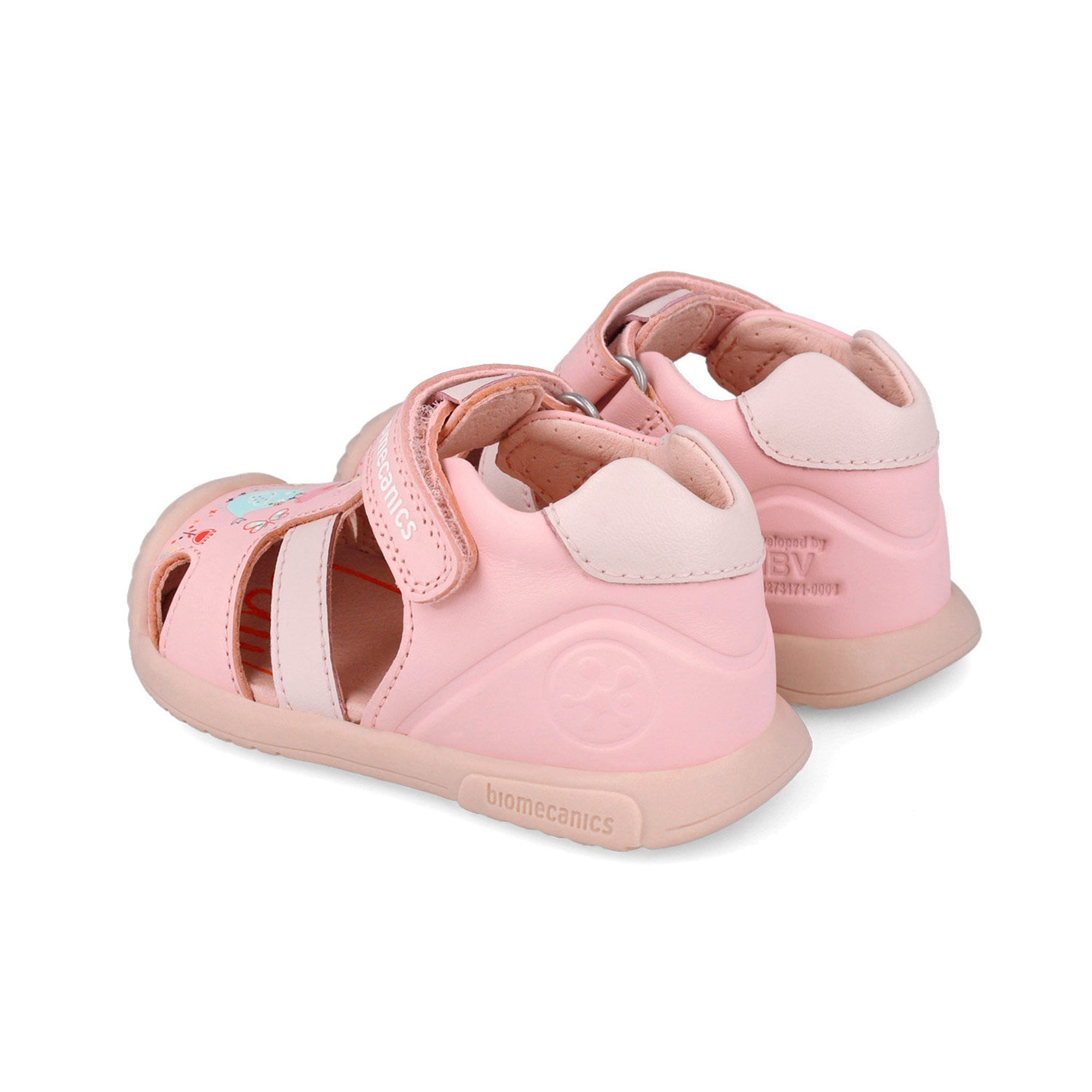 Biogateo Pink Sandals - Three Birds