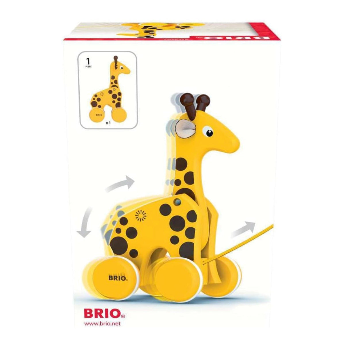 BRIO - Pull Along Giraffe
