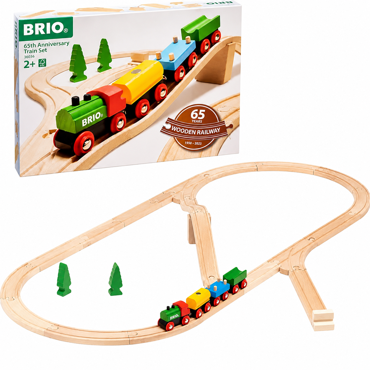 65th Anniversary Train box and components