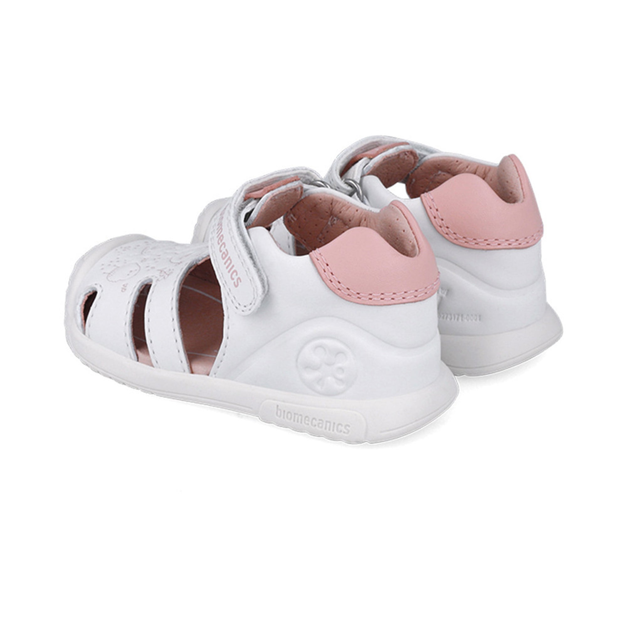 Biogateo White Sandals - Garden