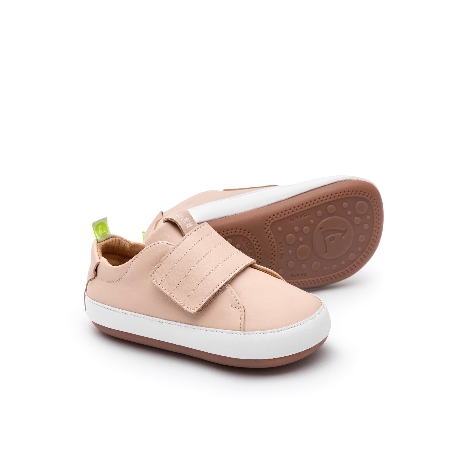 Tip Toey Joey First Walker Friendly Papaya Cream Sneakers