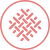Pink weave pattern logo