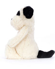 Bashful Black and Cream Puppy