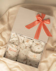 Baby Gift Set - White Floral Bunny
