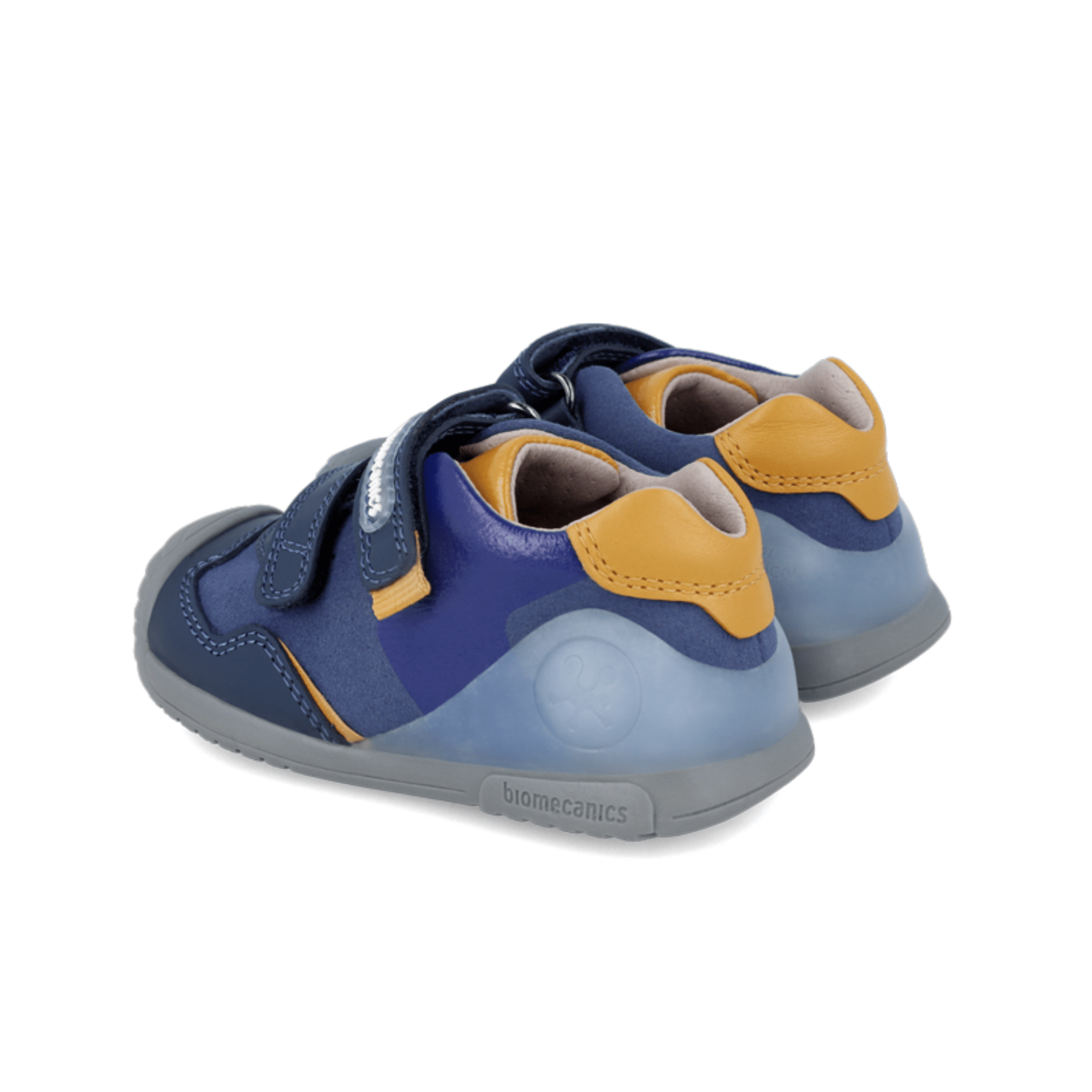 Biogateo Navy Yellow Sauvage Shoes