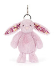 Jellycat Thistlepop Blossom Bunny Bag Charm Front