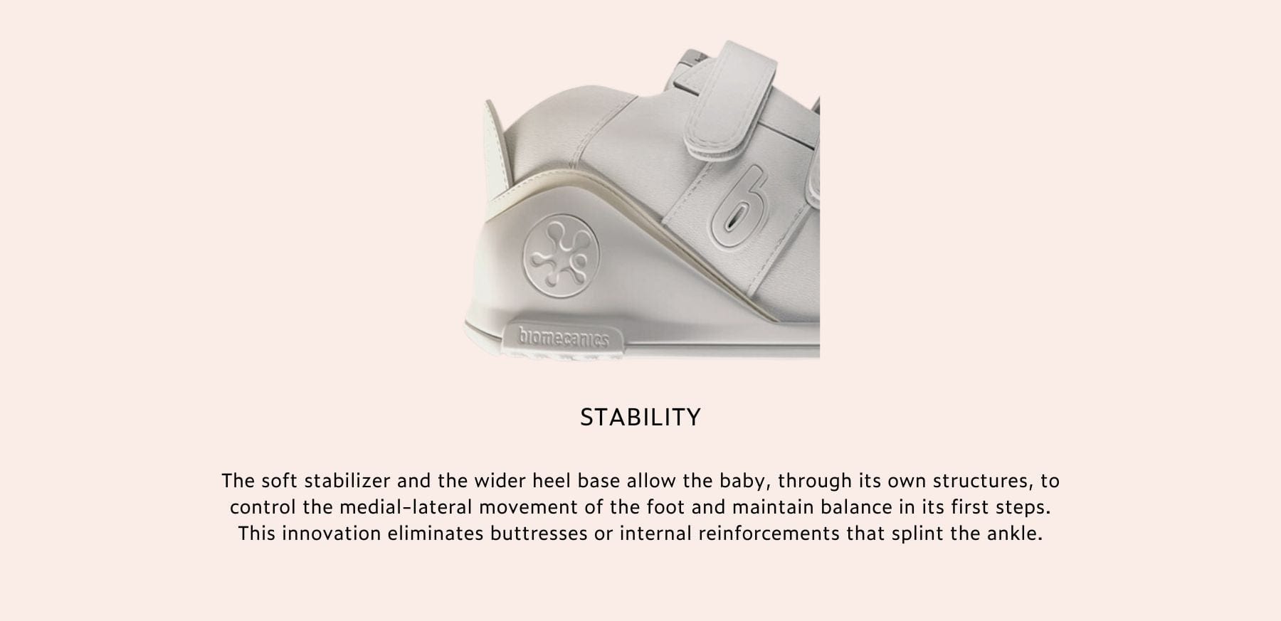 Stability and balance support.