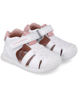 Biogateo White Sandals - Garden