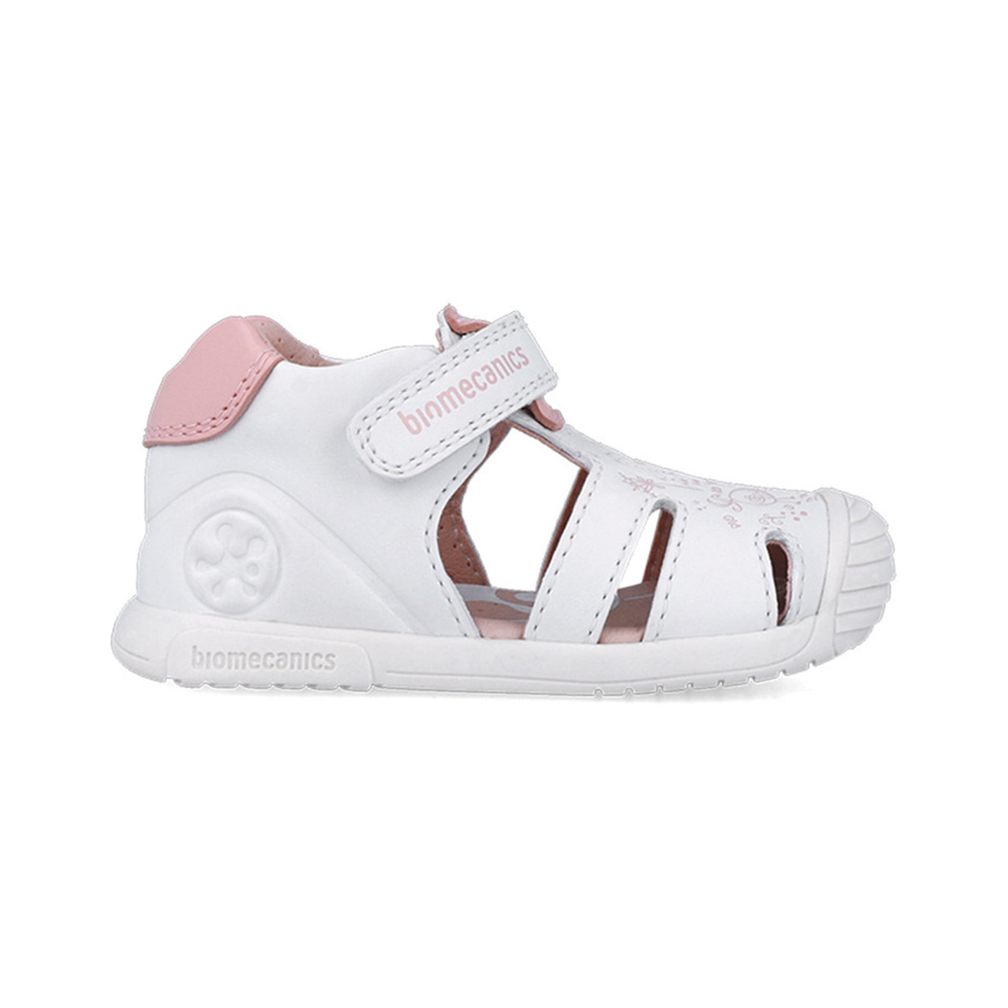 Biogateo White Sandals - Garden