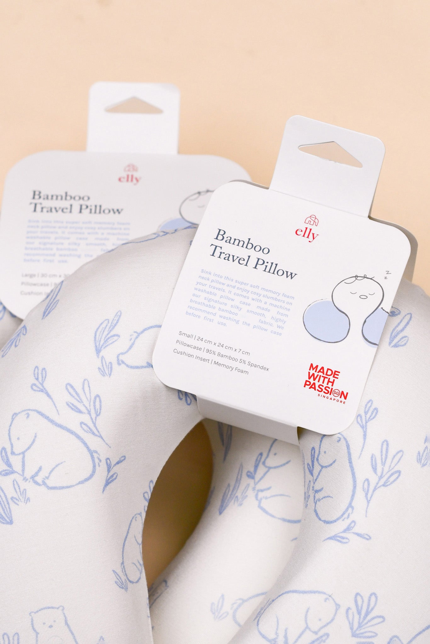 Snuggle Neck Pillow - Blue Beary Best