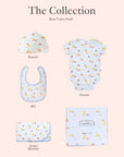 Classic blue trains pooh gift set overview