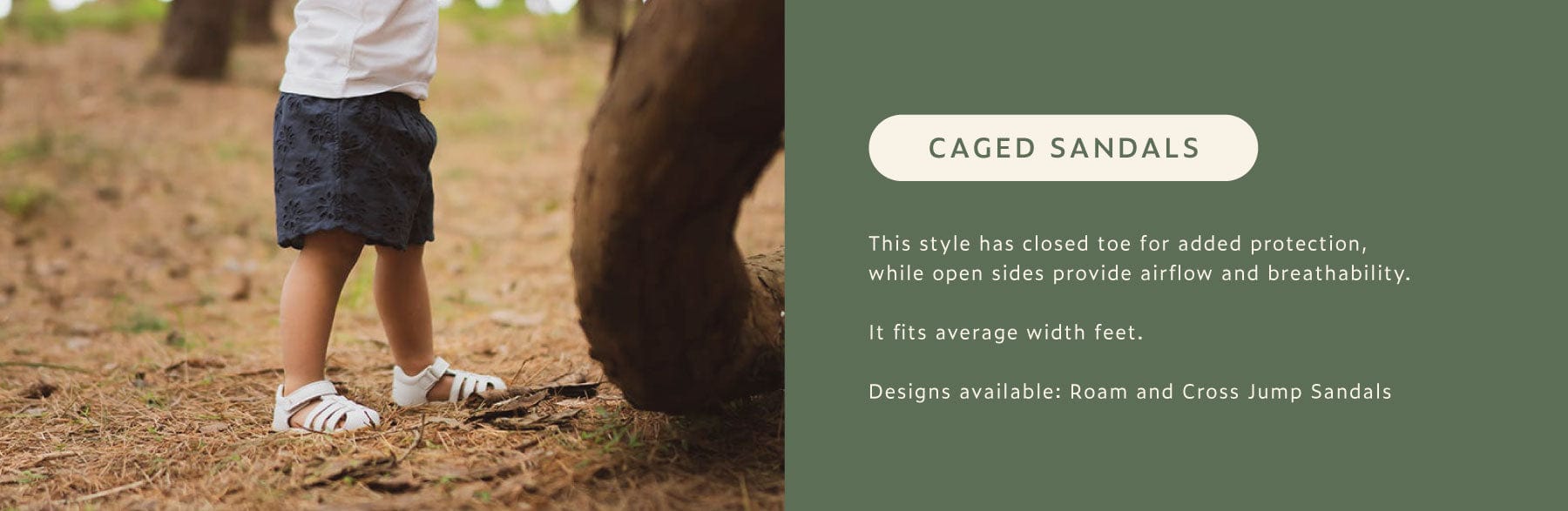 Bobux Caged Sandals for Kids - Feature Web VS 2