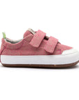 Tip Toey Joey Bossy Green Sneakers - Camelia Eco Canvas