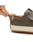 Tip Toey Joey Bossy Sneakers - Mineral Green / Tapioca