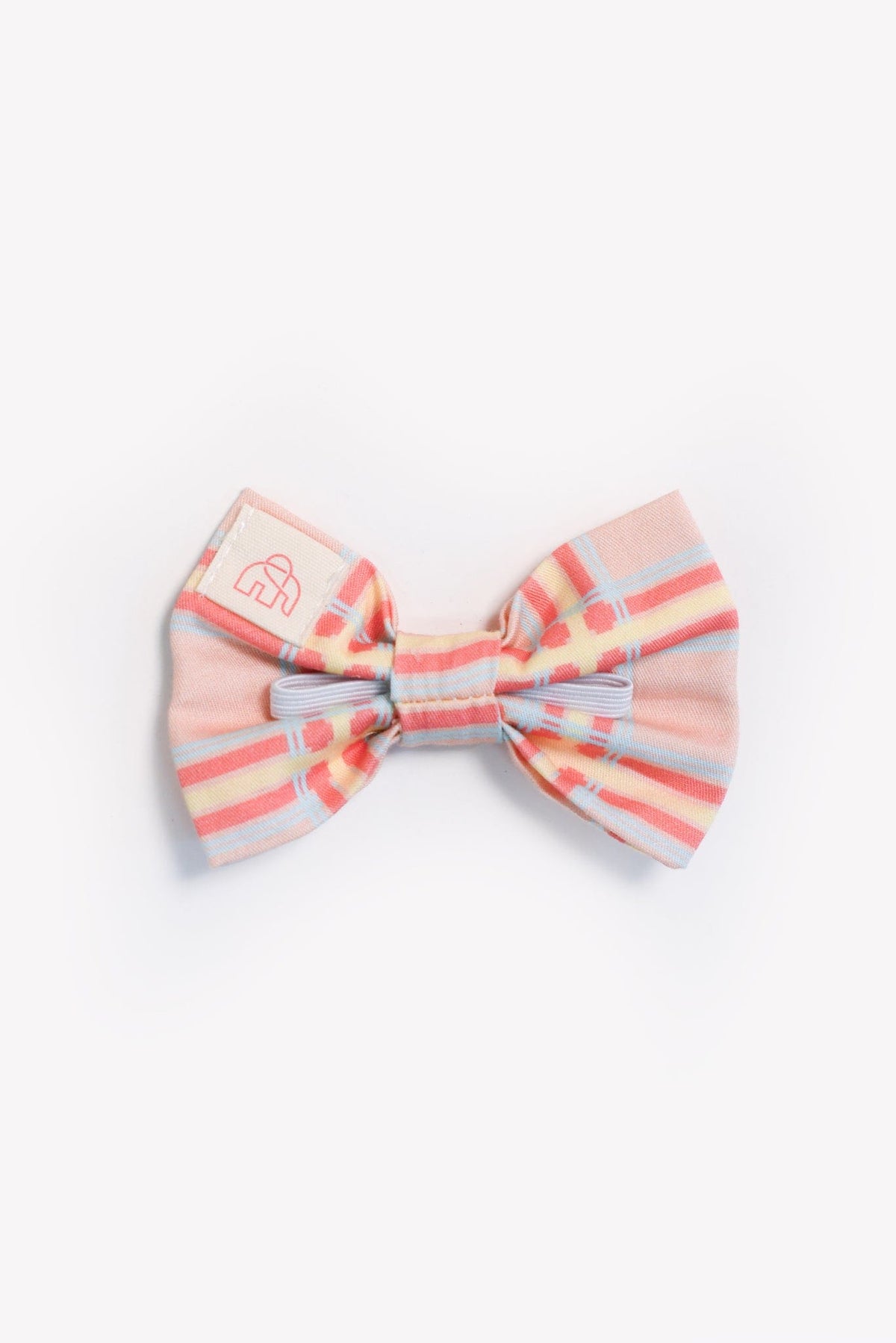Pet Bow-Tie - Pink Terrier Plaids | The Elly Store