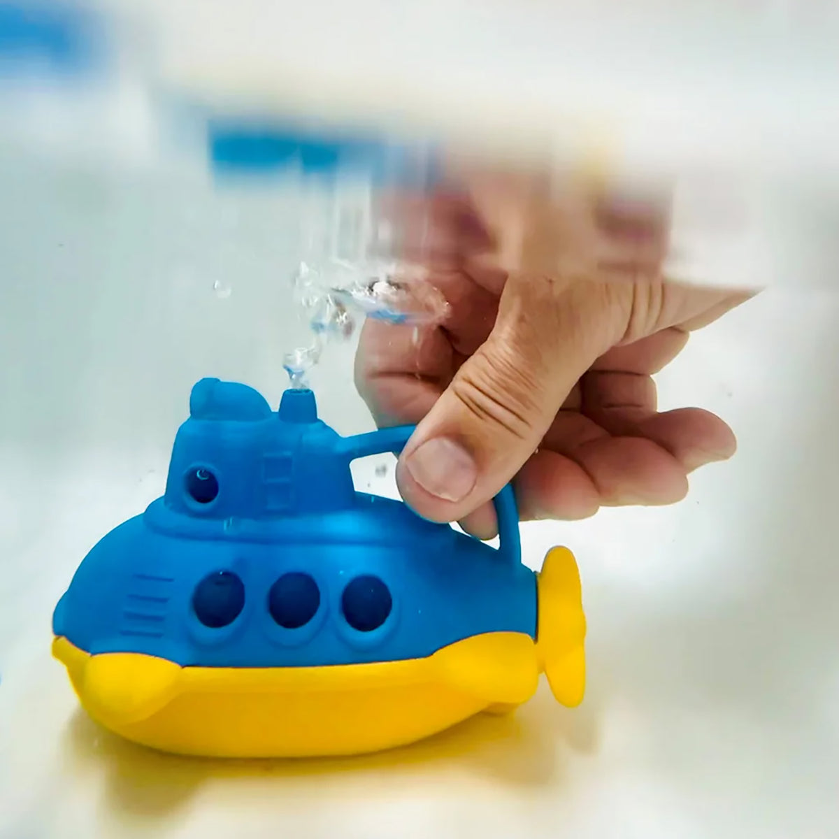 Bubbling Submarine - Blue play