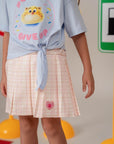 Tie-Front Crop Tee - Donut Give Up