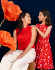 Amelia Top - Red | Elly CNY2024