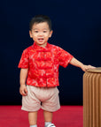 Tang Shirt - Red Phoenix