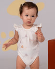 Baby girl in white onesie, DSC03785