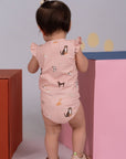 Baby in dog print bodysuit, DSC04048