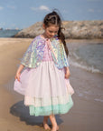 Cape with Mermaid Sequins | The Elly Store