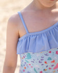 One-Shoulder Swimsuit Little Mermaid