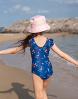 Flutter Swimsuit Blue Ocean