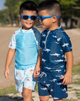 Swim Shorts for Kids - Sharks 