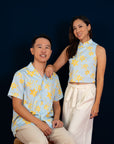 Men's Hawaiian Shirt -  Lily Valley