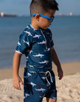 Swim Shorts for Kids - Sharks 
