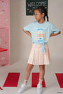 Tie-Front Crop Tee - Baaad Mood