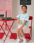 Disney | elly - Zoey Pleated Skirt in Pink Plaid
