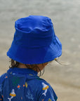 Reversible Bucket Hat (Kids) - Tropical Coral