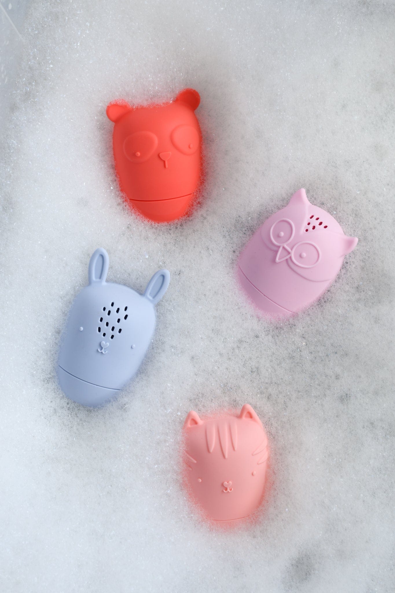Olive | Animal Bath Toys Spring - Set of 4 | The Elly Store