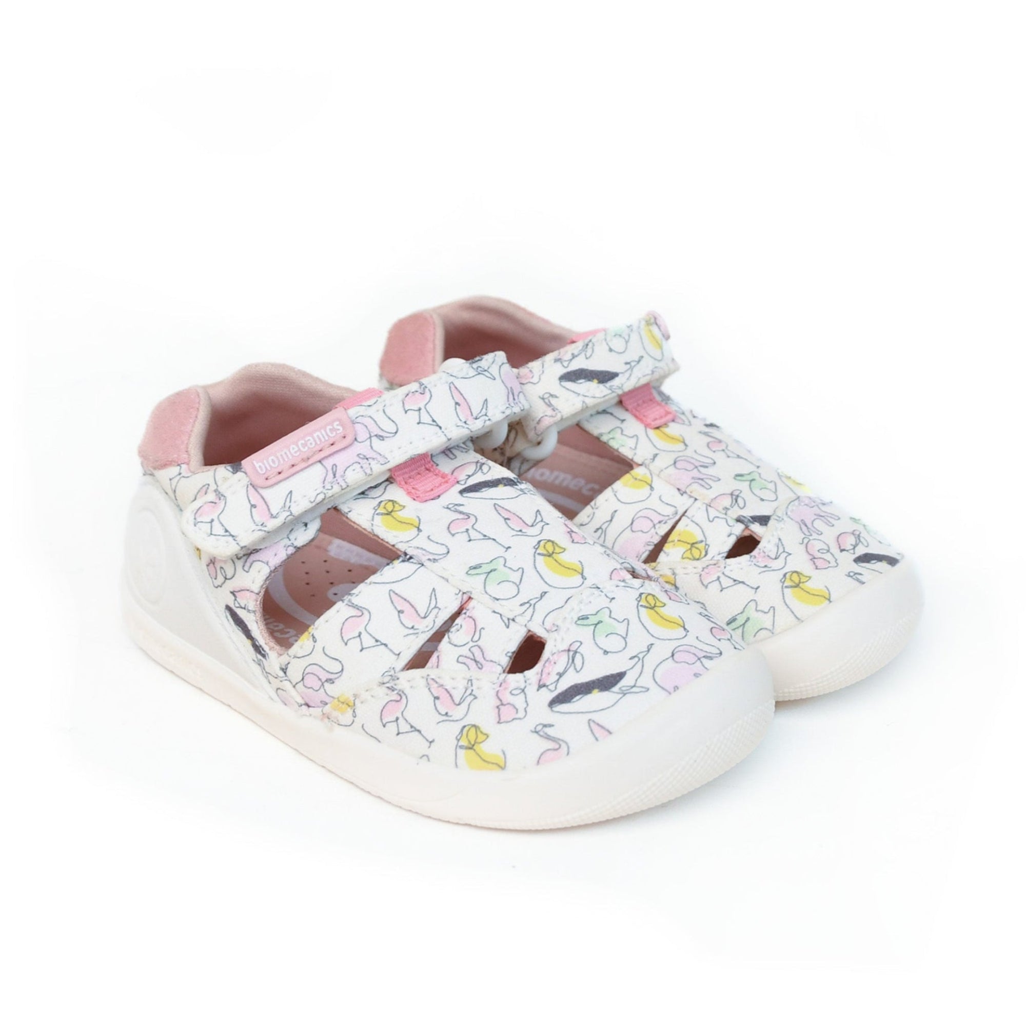 Biogateo White Animal Sandals