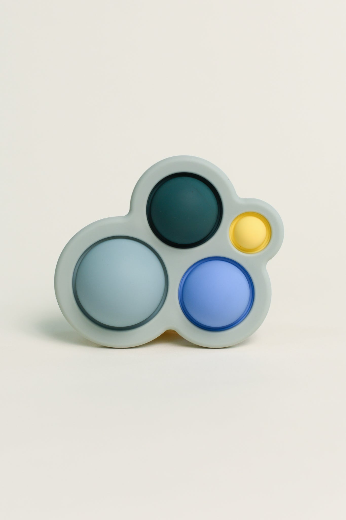 Olive Silicone Toy | Blue Pop Cloud