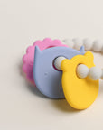 Olive Silicone Toys | Kitty & Friends Teething Ring