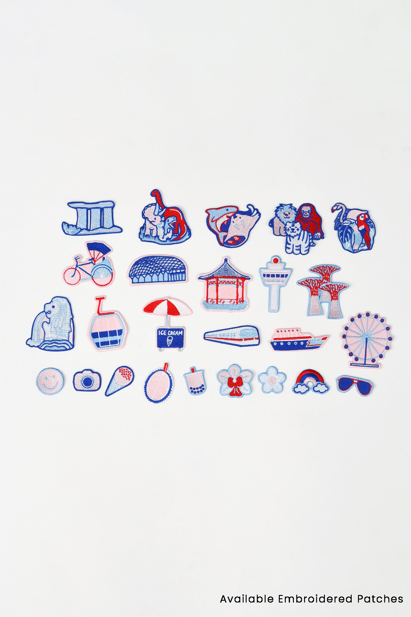 Travelogue Patches