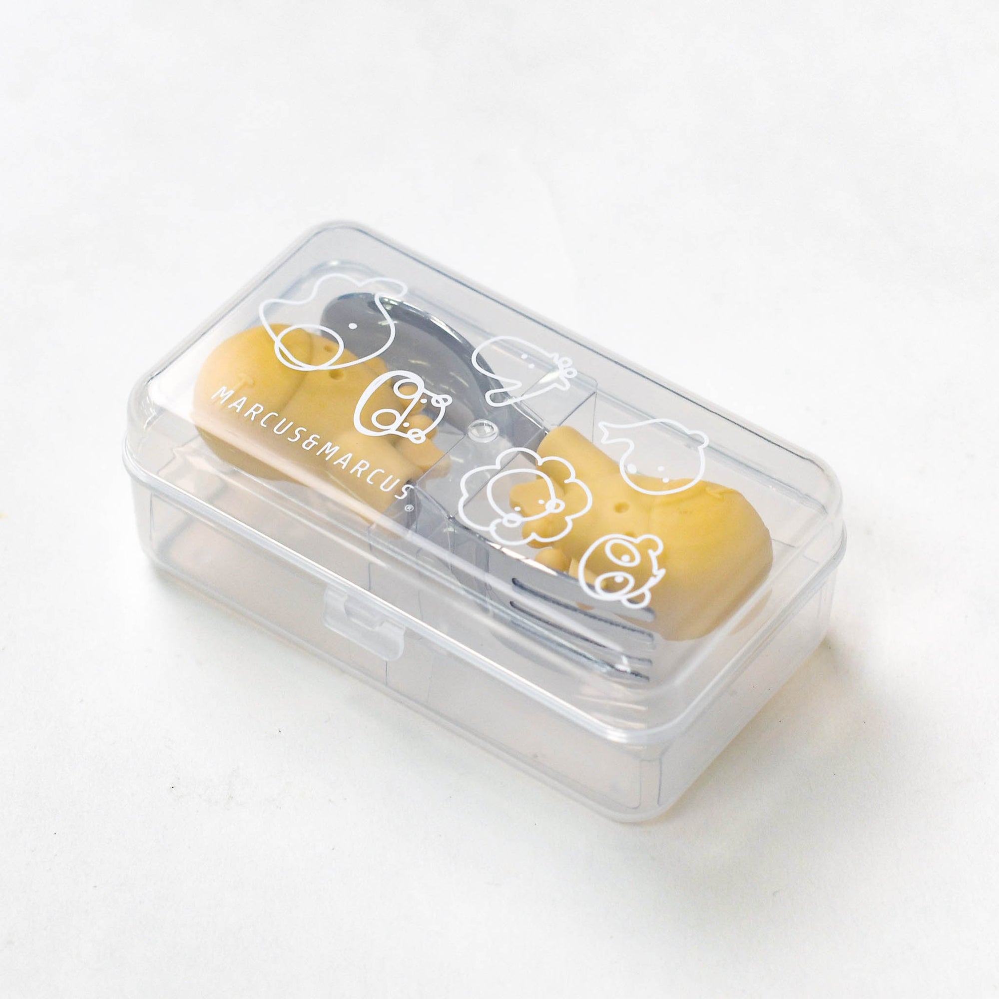 Palm Grasp Spoon &amp; Fork Set - Lola (with case)