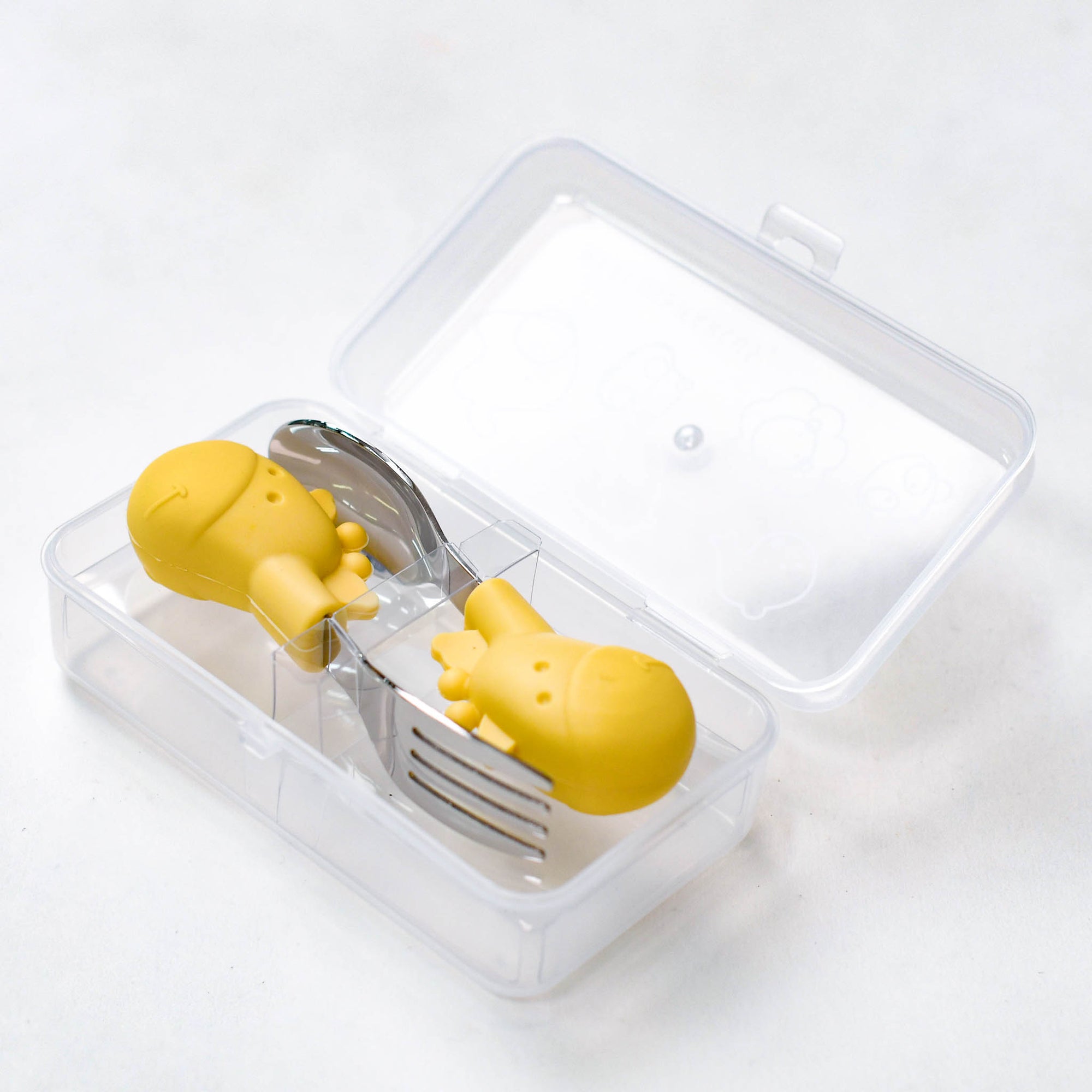 Palm Grasp Spoon &amp; Fork Set - Lola (with case)