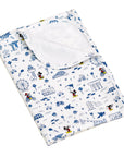 Jersey Blanket - Blue Road Trip Mickey