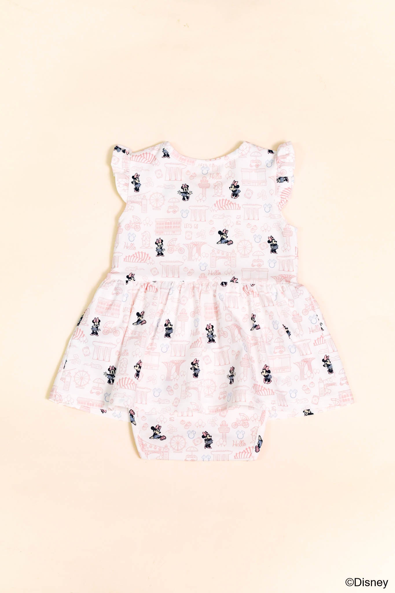 Kate Onesie - Pink Hello Minnie