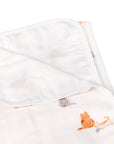 Bamboo Muslin Blanket - Sleepy Cats