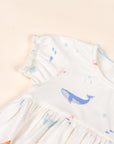 Scarlett Dress - Colourful Sea Creatures | The Elly Store