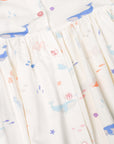 Scarlett Dress - Colourful Sea Creatures | The Elly Store