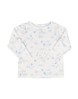 Long-Sleeve Pyjamas Set - Blue Sea Creatures | The Elly Store