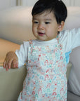 Emery Jumpsuit - Colourful Puppies | The Elly Store